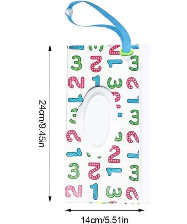 Reusable Self-Closing Wet Cloth Bag - Ideal for Face Towels Makeup Remover and Flusable Toilet Towels | Eco-Friendly & Travel-Friendly - Buy Online on GoSupps.com
