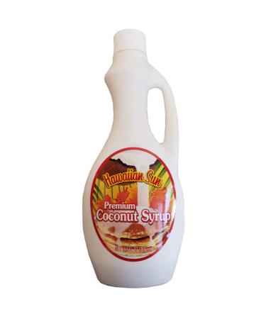 Hawaiian Sun Premium Coconut Syrup (12.5 oz) - Buy Online on GoSupps.com
