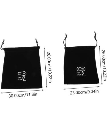 FRCOLOR 2pcs Storage Bag Hair Dryer Hair Appliance Organizer Multifunctional Bag Wine Bag Travel Modeling - Buy Online on GoSupps.com