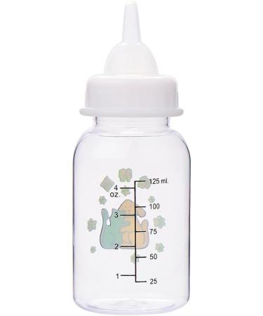 Esoes Pet Nursing Bottle - Suckling Bottle Set - Feeding Bottle Silicone Nipple Brush Kit Water/Milk Bottle for Dog Puppy Cat Kitten Pet Small Animals 120ml Baby Pet Bottle - Buy Online on GoSupps.com