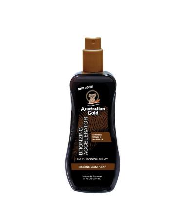 Australian Gold Dunkelbr unungs Accelerator Spray Gel & Moisture Lock Tan Extender Bundle | 237 ml + 227 g | International Shipping Available - Buy Online on GoSupps.com