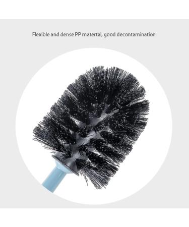 Flexible Toilet Bowl Brush and Holder Premium Quality Toilet Bowl Brush Durable Bristles Toilet Scrub Brush for Bathroom Cleaning Bathroom - Buy Online on GoSupps.com