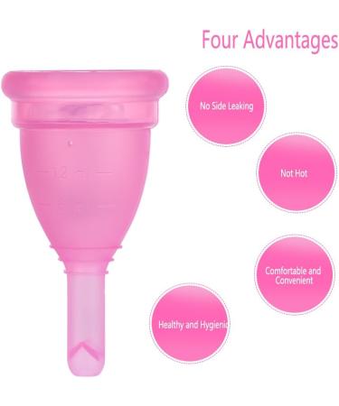 Buy Reusable Menstrual Cup - Silicone Menstruation Cup for Women | Eco-Friendly & Food-Safe - Lively Rose Gold - Buy Online on GoSupps.com