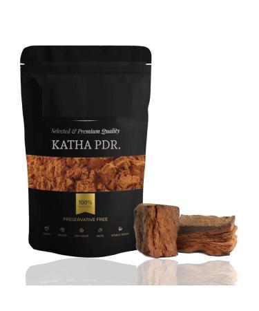 aj Katha Powder (300gm) for Hair Growth | Kattha Powder | Katha for Pan | Acacia Catechu Pdr For Paan | Pure & Natural