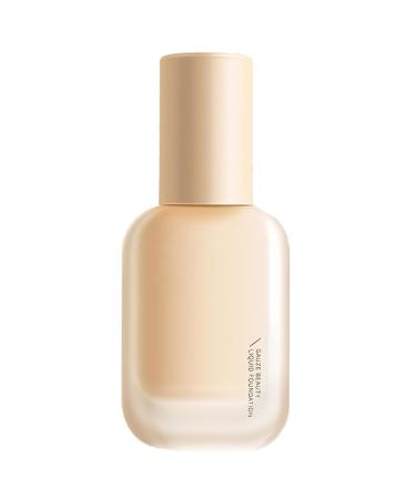 JOCO Foundation, JOCO Creamy Liquid Foundation, JOCO Liquid Foundation, JOCO Foundation Cream, Light Matte Long-Lasting Moisturizing Waterproof Foundation (Natural Color)