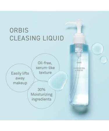 Orbis Oil-Free Makeup Remover with Hyaluronic Acid | Gentle Cleansing Liquid for Dry, Sensitive Skin (5 fl oz) - Buy Online on GoSupps.com