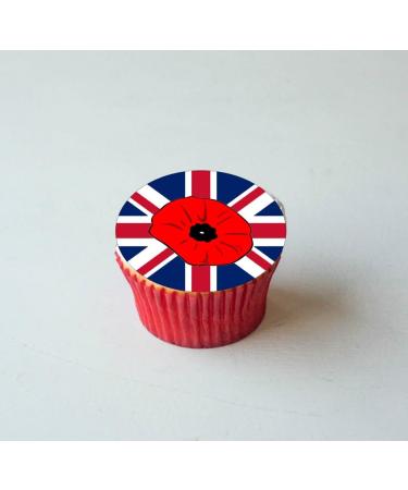 REMEMBRANCE DAY CAKE TOPPERS 30x4CM PREMIUM EDIBLE RICE PAPER DECORATION GIFT D2 - Buy Online on GoSupps.com