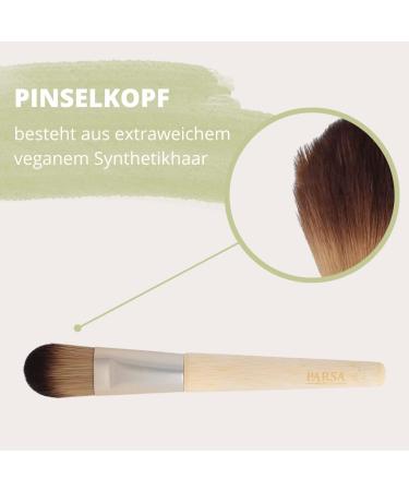 PARSA BEAUTY Eco-Friendly Bamboo Make-Up & Mask Brush - FSC Certified Sustainable & Perfect for Flawless Application - Buy Online on GoSupps.com