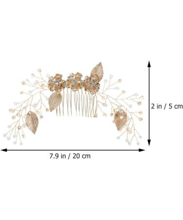 Beaupretty Metal Hair Claw Clips Wedding Bride Headwear barrettes for women bridal hairpin womens clips accessory for women Bridal Accessory Metal Zinc alloy bridesmaid issue - Buy Online on GoSupps.com