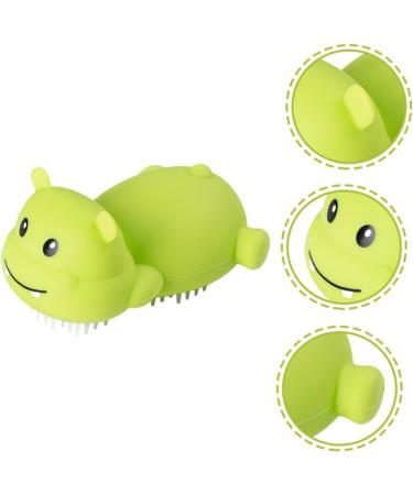 Fomiyes 3-in-1 Baby Shampoo Brush - Gentle Scalp Peeling & Massaging Shower Tool for Children - Buy Online on GoSupps.com