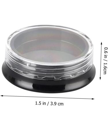 Didiseaon 80 Pcs Eye Shadow Box Nail Accessories Refillable Cosmetic Containers Compartment Boxes Flat Bottle Blackx4pcs 3.9x3.9cmx4pcs - Buy Online on GoSupps.com