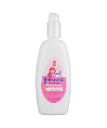 Johnson's Shiny & Soft Conditioning Spray 10 Fl. Oz (295Ml) (Pack of 2)