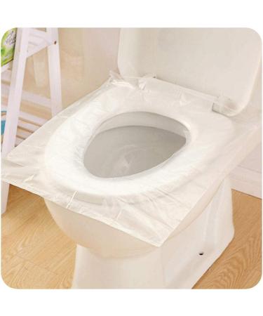 Disposable Toilet Seat Cover Mat Toilet Paper Pad for Travel Camping Bathroom Accessiories Sheets Pocket Size Flushab Universal-12 PCS - Buy Online on GoSupps.com
