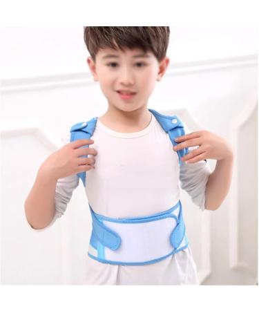 mdlian Student Hunchback Orthotics Breathable Posture Sitting Posture Correction Spine Invisible Posture Orthotics (Color : D Size : Medium) Medium D