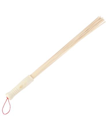 STOBOK 1Pc Massage Stick Massage Bamboo Whisk Massage Sauna Stick Massage Tools For Relieving Fatigue