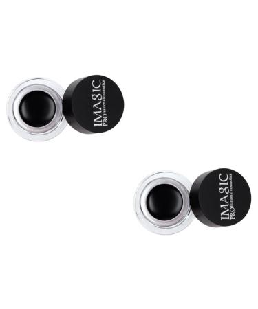 FRCOLOR 2pcs Eyeliner Pencil Gel Eyeliner Gel Liner Eyeliner Waterproof Eyeliner Fashion Liquid Eyeliner 1 count (Pack of 1) Blackx2pcs