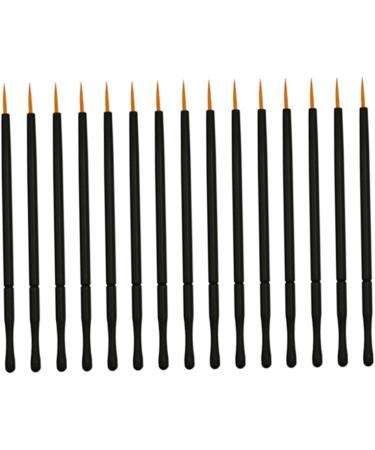 Mipcase 150 Pcs Tools Wand Applicator Eyeliner Liquid Eyeliner Brush Makeup Soft Head 10X0.5cmx3pcs Orangex3pcs - Buy Online on GoSupps.com