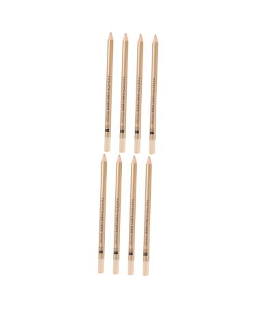 FOYTOKI 8 Pcs Concealer Pen Concealer for Freckle Makeup Concealer Women Makeup Supplies White Wooden