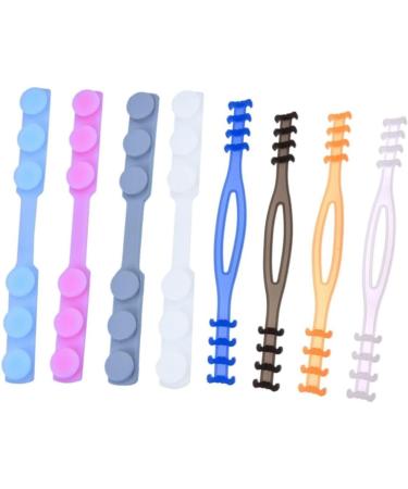 CliSpeed 24 Pcs Ear Mask Buckles - Black Adjustable Lanyard Hooks for Face Cover - No Trace 15x1.5cm Secure & Comfortable Fit - Buy Online on GoSupps.com