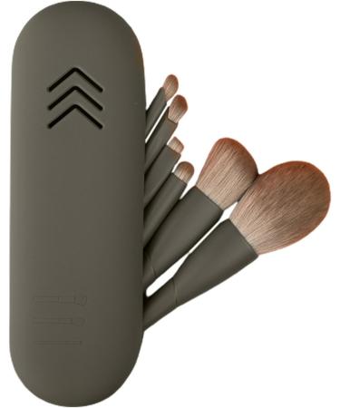 Kuxiptin makeup brush set eye makeup brushes eye makeup brush set eyeshadow makeup brush set foundation eyeshadow brush set with bag brown - Buy Online on GoSupps.com