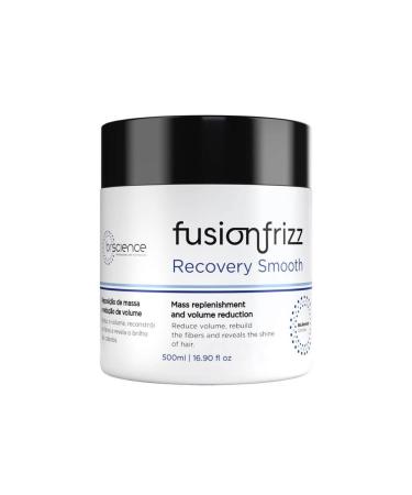 BR Science | Fusion Frizz Recovery Smooth Hair Mask | Mass Replenishment And Volume Reduction | 500 ml / 16.9 fl.oz.