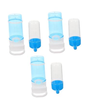 Hemobllo 6 Pcs Automatic Drinking Fountain Chicken Drinker Bird Cage Accessory Feeding Bowl Supplies Birdcage