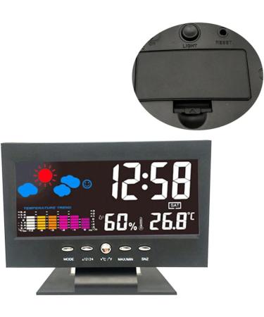 Healeved 3 Pcs Digital Clocks Creative Clock Multifunctional Clock Stylish Clock Time Display Clock Led Digital Display Size 1x3pcs - Buy Online on GoSupps.com