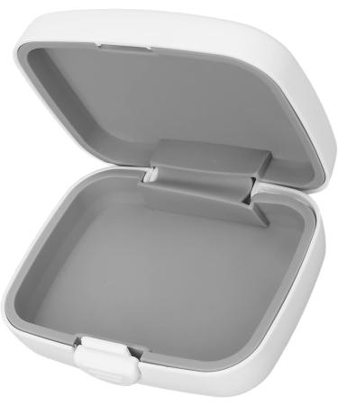 Hearing Aid Case Compact Hearing Aid Hard Protective Storage Box Shell Hard Storage Box Organizer for Sound Amplifier (3.35 x 2.56 x 1.18in) White - Buy Online on GoSupps.com