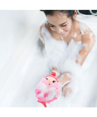 Ipetboom 8 Pcs Bath Ball Cleaning Sponge - Kids Loofah Pouf Wash Body Scrubbers - Perfect for Infants & Children | Soft Bath Sponges Esponja para Ba arse - Buy Online on GoSupps.com