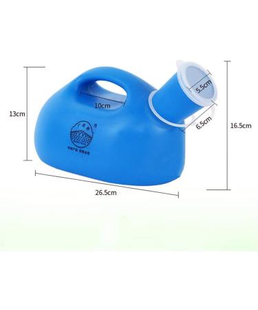 2000ML Male Leakproof Urine Bottles Men Portable Outdoor Urinals with Lid Storage Urine Collector for Hospital Home Camping Car Travel Blue - Buy Online on GoSupps.com