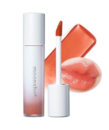 [moonshot] Tint Fit Shine 4.5g, Volume up Water Coated Glossy Lip Plumping Tint, Moist Fit Without Stickiness, Longwear Tinted (501 APRICOT BEIGE)