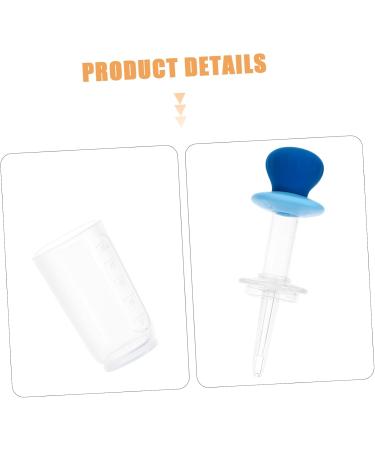 Buy Toyvian 5-Piece Baby Feeder Pacifier Set - Infant Food Dispenser Colostrum Juice Nipple Extruder 14x4.6cm - Fast International Shipping - Buy Online on GoSupps.com