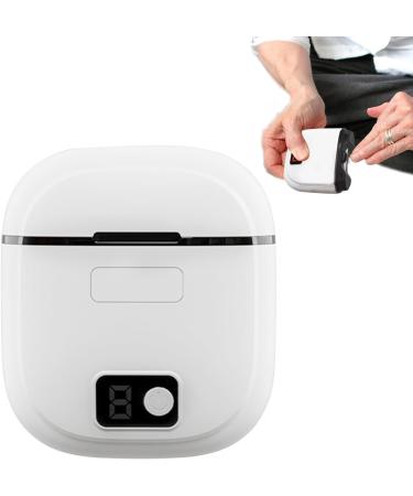 Electric Nail Trimmer | Adjustable Three-Speed Electric Nail Cutter | Three-Speed Control Electric Toenail Clippers with LED Light for Seniors Relatives - Buy Online on GoSupps.com