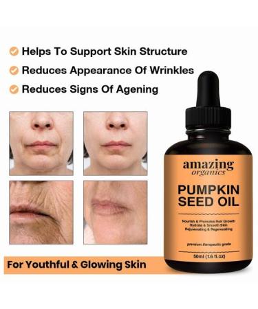 Buy Cold Pressed Pumpkin Seed Oil - Nutrient-Rich for Hair Skin & Cooking | International Shipping - Buy Online on GoSupps.com