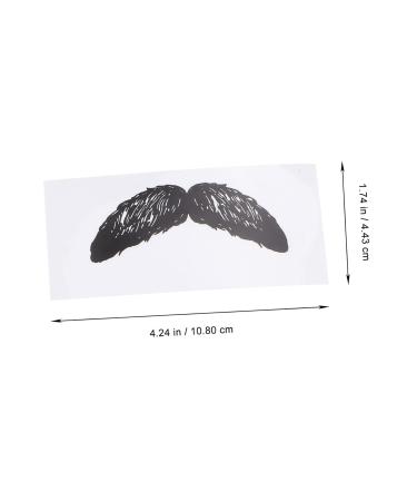 Frcolor 30stk Bart Styling Sticker & Wax Remover Painless Hair Removal for Men Face & Body Perfect for Parties - Buy Online on GoSupps.com
