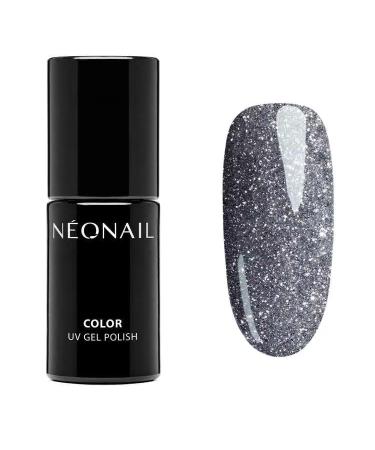 Neonail uv nail polish 7.2 ml silver illuminating Sydney neonail colors uv lacquer glitter gel nail nail design shellack illuminating sydney 7.2 ml (1 Pack)