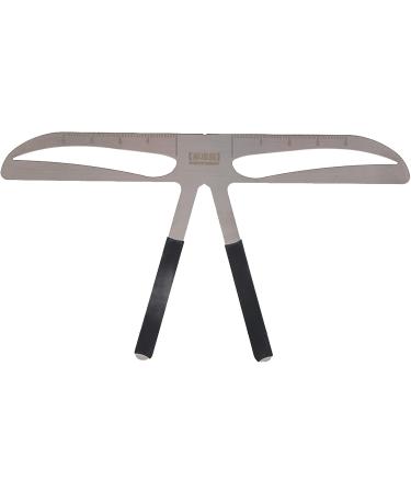 Eyebrow Ruler - Positioning Balance Measuring Tool DIY Eyebrow Template - Permanent Gold Scale Positioning Eyebrow Shaping Ruler (Standard Eyebrows) - Buy Online on GoSupps.com