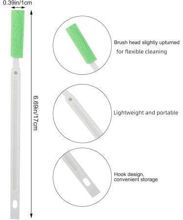 Crevice Cleaning Brush Narrow Cleaning Brush Crevice Cleaning Tool Thin Brush for Cleaning Narrow Space Groove Cleaning Brush Household Cleaning Tool for Toilet Bowl Corner Keyboard Scrub Brush Green - Buy Online on GoSupps.com