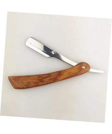Doitool Metal Hand Razor - Safe Manual Throat Razor with Simple Open Design - Bamboo Handle | International Shipping - Buy Online on GoSupps.com