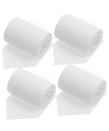 minkissy 4 Rolls Eyelash Spacer Eyelash Extension Tapes Makeup Stickers Under Eye Lash Pads Eyelash Grafting Lash Tapes Makeup Supplies Lash Supplies Tool Make up White Non-woven Fabric