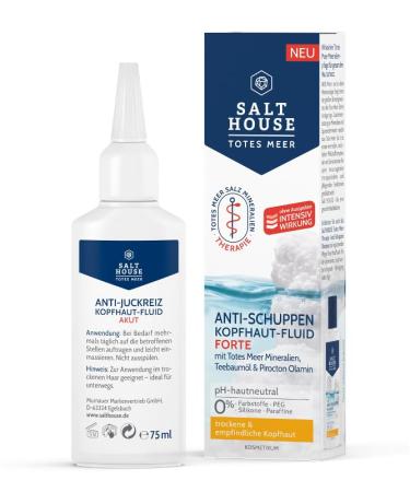 Salhouse Totes Meer Therapy Anti-Dandruff Forte - Leave-On Scalp Care with Tea Tree Oil 75ml - International Shipping Available - Buy Online on GoSupps.com