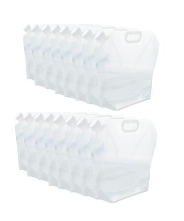 WMXWAN 42Gallon(160Litres) Water Storage Containers, Emergency Water Storage 16PCS2.6Gallon/10L,Collapsible Water Containers, For Fishing, Camping, Hiking&Survival Kit. - Buy Online on GoSupps.com