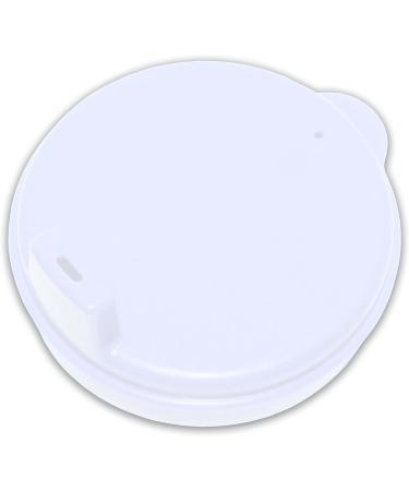 Set of 6 White Spouted Lids for Clear Cups - Rehabilitation Advantage - Buy Online on GoSupps.com