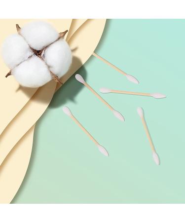 Eco-Friendly Bamboo Cotton Swabs | Biodegradable & Soft | 400 Colorful Tips - 4 Pack - Buy Online on GoSupps.com