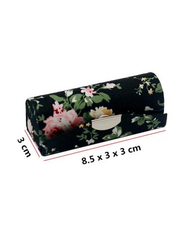 Shop Hanyi 3 Pcs Retro Print Leather Lipstick Box with Mirror - Perfect Gift for Lipstick Lovers | International Shipping Available - Buy Online on GoSupps.com