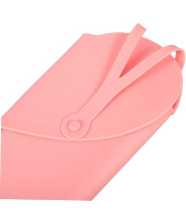 Baluue Curling Iron Storage Bag Hair Crimper Curlers Storage Bags Curling Wand Hair Curler 29.50X13.50X2.00CM Pink - Buy Online on GoSupps.com
