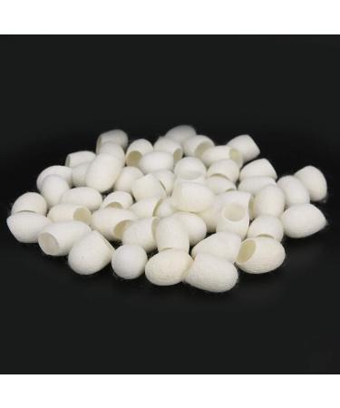 Lot de 50 Boules Exfoliantes de vers Soie pour un Nettoyage en Profondeur Soins du Visage Cocons en Soie Naturelle pour claircir la Peau Convient les Types de Peau - Buy Online on GoSupps.com