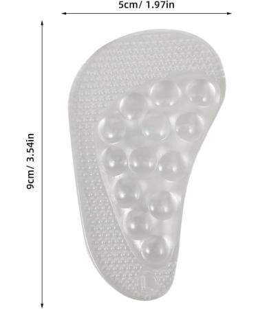 Arch Support Gel Inserts | Transparent Metatarsal Foot Pads for High Heels & Comfort - Buy Online on GoSupps.com
