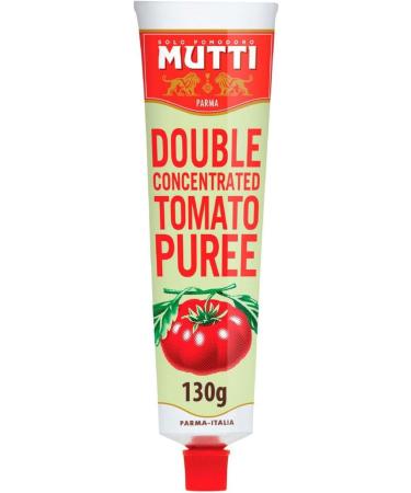 Tomato Puree Bundle with Mutti Double Concentrated Tomato Puree 130g x6 (Pack of 6 Bundle) - Buy Online on GoSupps.com