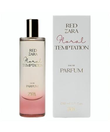 Zara Red Temptation Floral Perfume for Women EDP Eau De Parfum 80ML (2.71 FL OZ)